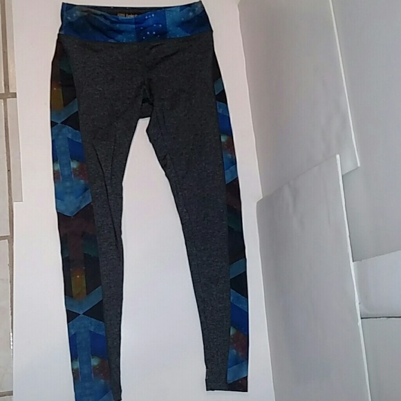 Lularoe Workout Pants Jordan Galaxy - Picture 2 of 6